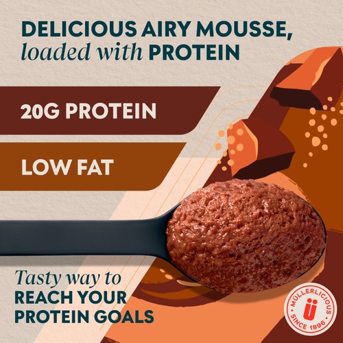 Muller x MyProtein Chocolate Mousse 200g thumbnail 3
