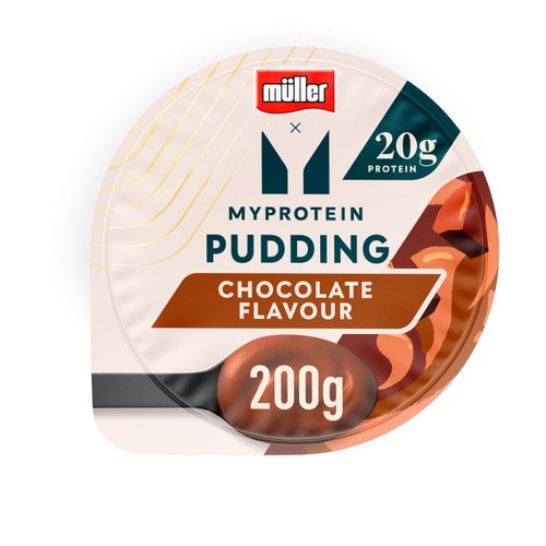 Muller x MyProtein Chocolate Pudding Dessert