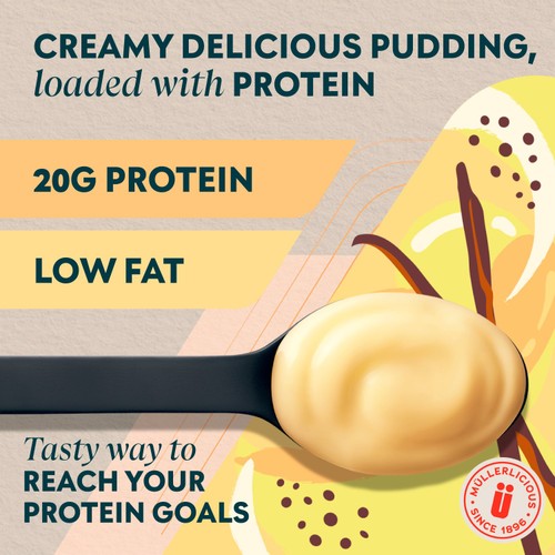 Muller x MyProtein Vanilla Pudding Dessert thumbnail 4