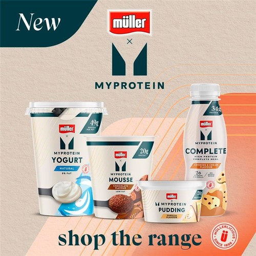 Muller x MyProtein Vanilla Pudding Dessert thumbnail 5