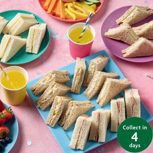 Party Sandwich Platter (24 Pieces) - Eat On Same Day FTO thumbnail 2