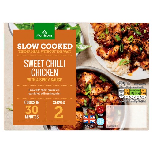 Morrisons British Slow Cooked Sweet Chilli Chicken 400g