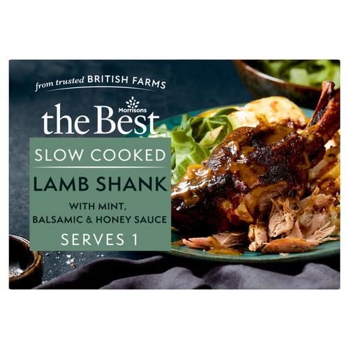 Morrisons British The Best Slow Cooked Lamb Shank 480g