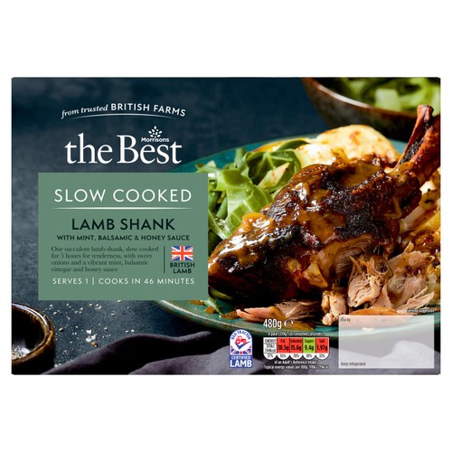 Morrisons British The Best Slow Cooked Lamb Shank 480g thumbnail 2
