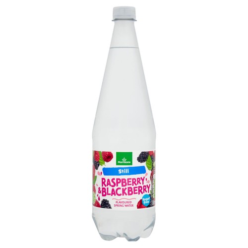 Morrisons Still Raspberry & Blackberry Flavoured Spring Water 