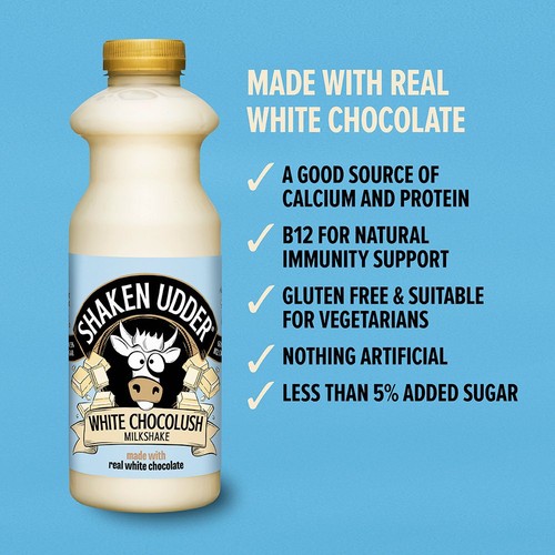 Shaken Udder White Chocolate Milkshake  thumbnail 4