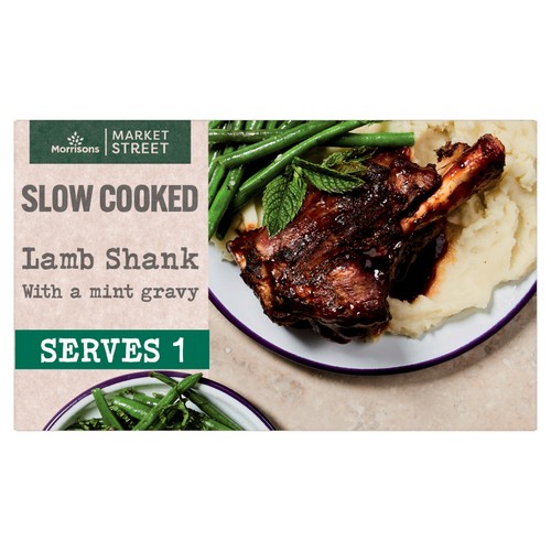 Morrisons Market Street Slow Cooked Lamb Shank with a Mint Gravy 370g