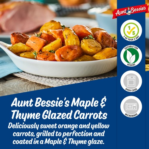 Aunt Bessie's Maple & Thyme Glazed Carrots 500g thumbnail 2