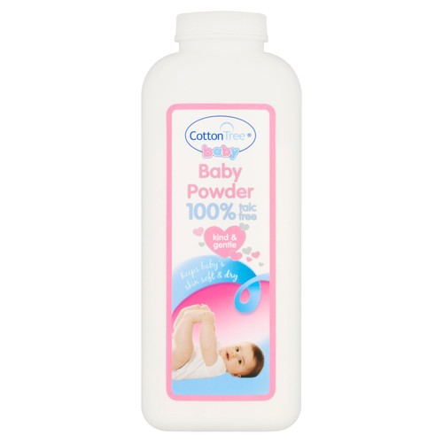 Cotton Tree Baby Powder Talc Free 284g