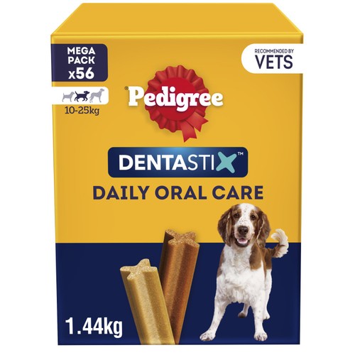 Pedigree Dentastix Medium Dog 56 x Dental Sticks
