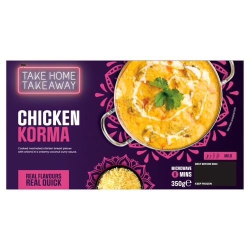 Take Home Takeaway Indian Takeaway Chicken Korma 