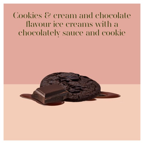 Carte D'Or Chocolate Cookie Mini Indulgence Ice Cream Tub 200ml thumbnail 4