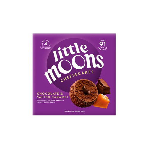 Little Moons Belgian Chocolate & Salted Caramel Cheesecakes Mochi thumbnail 4
