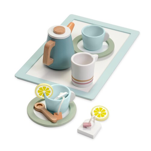 Ollie & Grace Wooden Toy Tea Set thumbnail 2