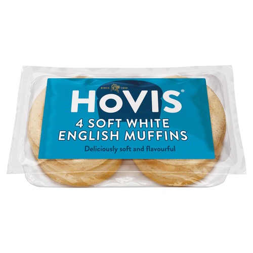 Hovis White Longlife Muffin 