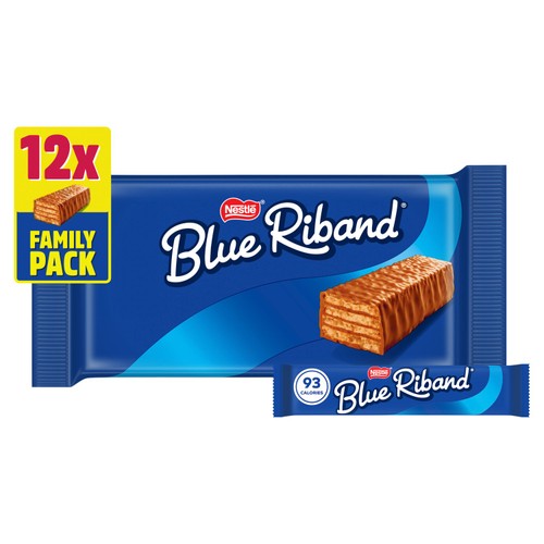 Blue Riband Milk Chocolate Wafer Biscuit Multipack 12 Pack