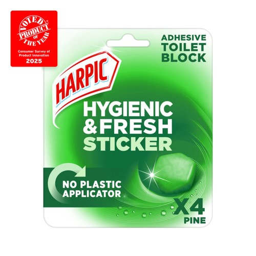 Harpic Hygienic Sticker Pine 