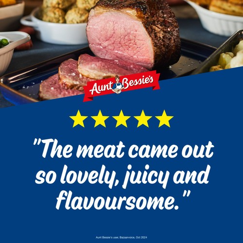 Aunt Bessie's Garlic & Herb Beef Joint 550g thumbnail 3
