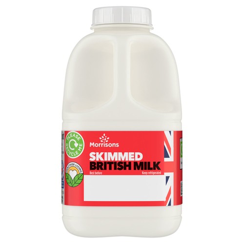 Morrisons Skimmed British Milk 1 Pint thumbnail 2