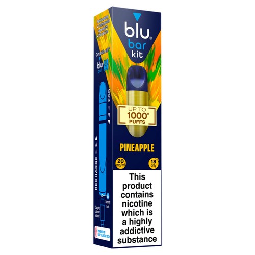 Blu Bar Pod Kit Pineapple 20mg thumbnail 2