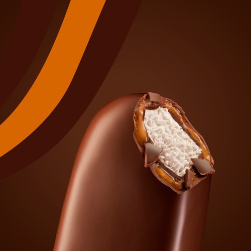 Magnum Mini Double Chocolate & Double Caramel Ice Cream Sticks 6 x 55ml thumbnail 4
