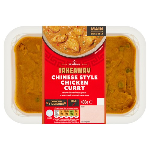 Morrisons Chinese Style Chicken Curry   400g thumbnail 2