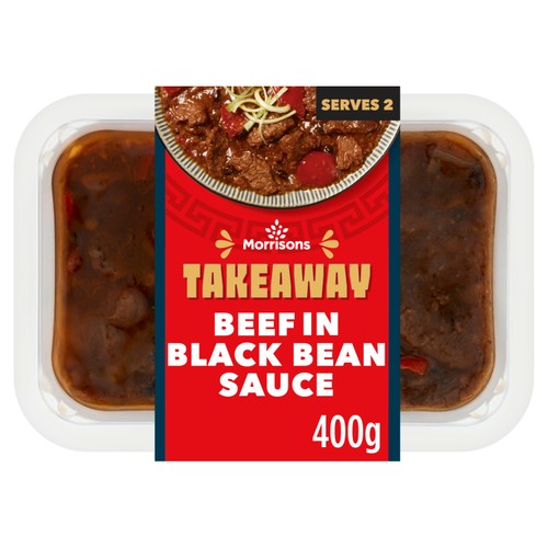 Morrisons Takeaway Beef In Black Bean Sauce   400g