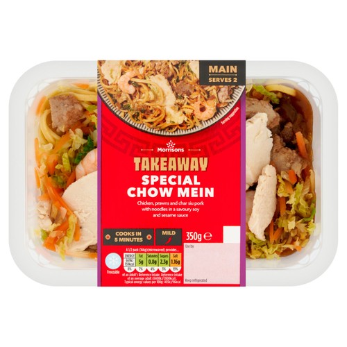 Morrisons Takeaway Special Chow Mein    350g thumbnail 2