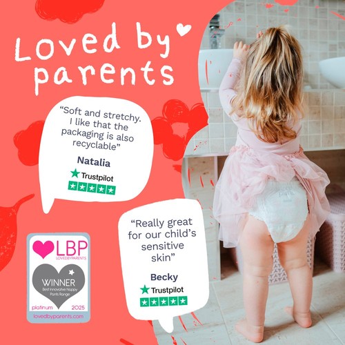 Pura Eco Nappy Pants Size 8 15pk thumbnail 4