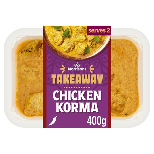 Morrisons Takeaway Chicken Korma   400g