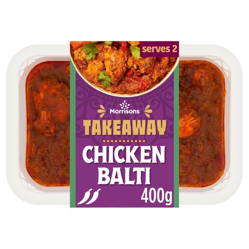 Morrisons Takeaway Chicken Balti   400g thumbnail 2