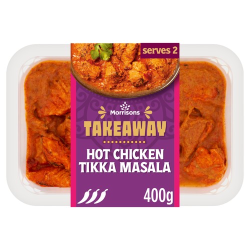 Morrisons Takeaway Hot Chicken Tikka Masala   400g
