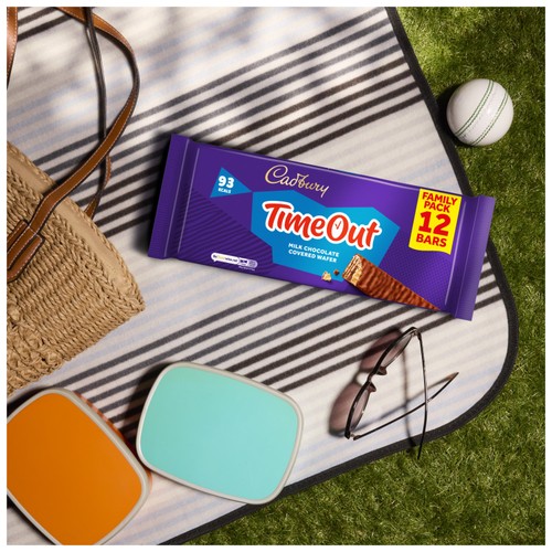 Cadbury Timeout Chocolate Wafer Bars  12 x 18g thumbnail 3