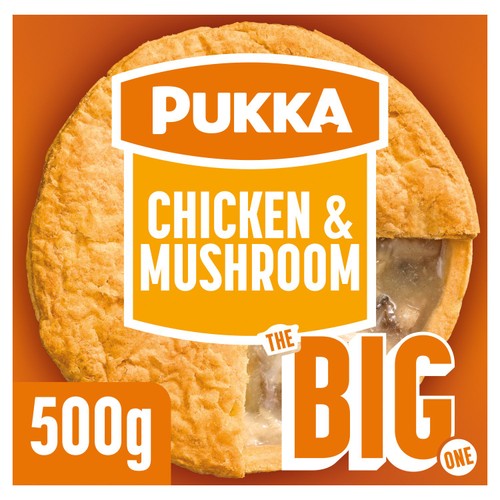 Pukka The Big One Chicken & Mushroom Pie 