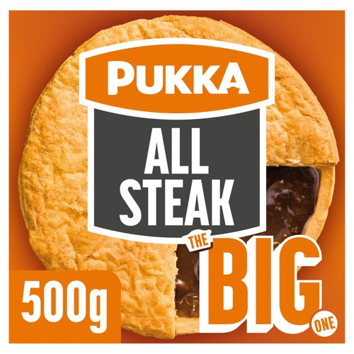 Pukka The Big One Steak Pie 