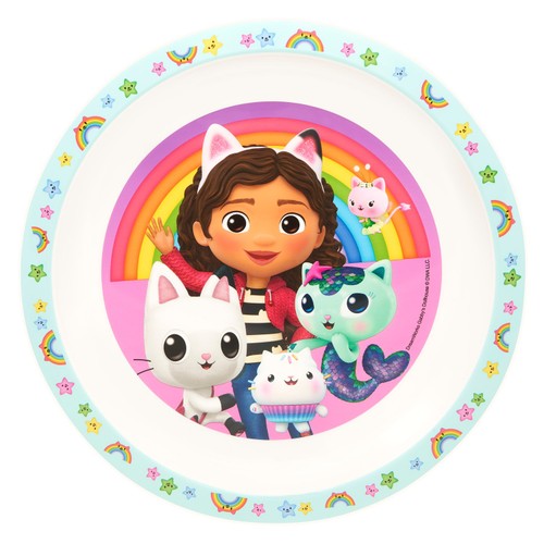Gabbys Dollhouse Rainbow Plate