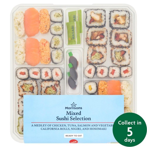 Sushi Platter (40 Pieces) - Eat On Same Day  FTO