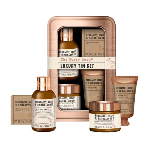 Baylis & Harding The Fuzzy Duck Bergamot, Hemp & Sandalwood Men's Tin thumbnail 2