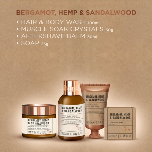 Baylis & Harding The Fuzzy Duck Bergamot, Hemp & Sandalwood Men's Tin thumbnail 3