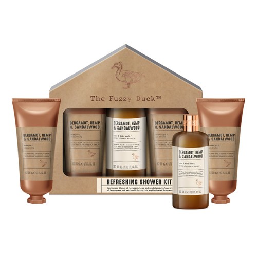 Baylis & Harding Bergamot Hemp & Sandalwood Refreshing Shower Gift Set thumbnail 2