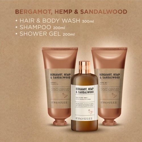 Baylis & Harding Bergamot Hemp & Sandalwood Refreshing Shower Gift Set thumbnail 4