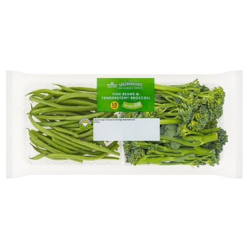 Morrisons Fine Beans & Tenderstem Broccoli Mix 190g