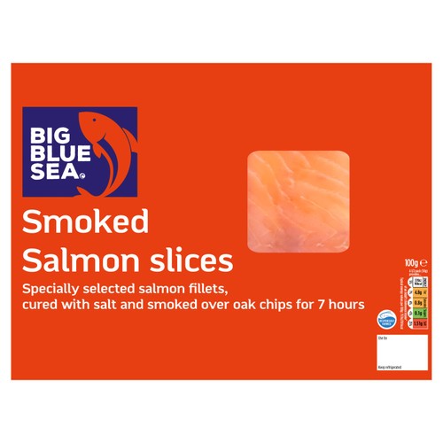 Big Blue Sea Smoked Salmon Slices thumbnail 2