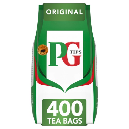 PG Tips Original 400 Tea Bags 