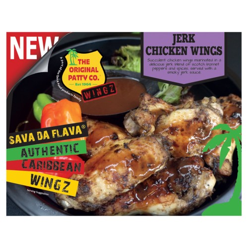 The Original Patty Co. Jerk Chicken Wings With Sauce