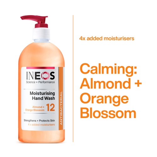 Ineos Moisturising Hand Wash Almond & Orange Blossom