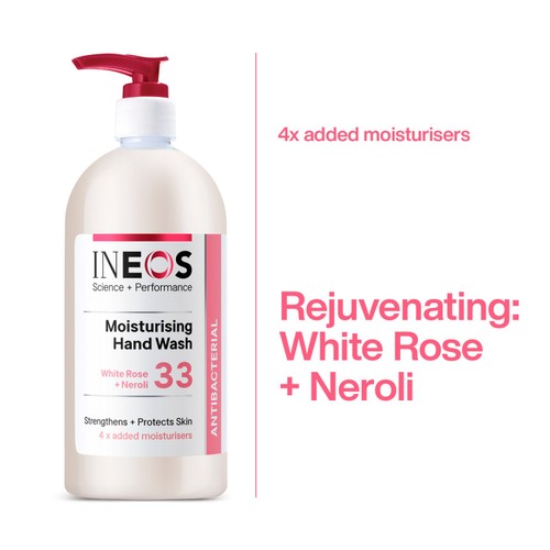 INEOS Moisturising Hand Wash White Rose & Neroli