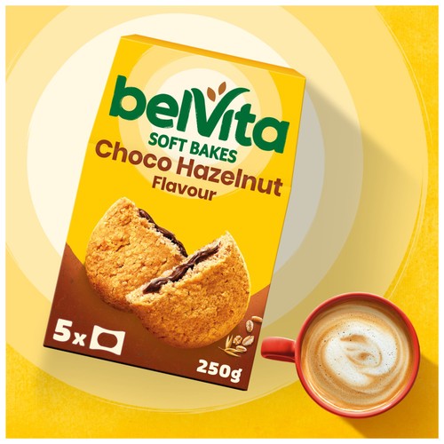 Belvita Soft Bakes Chocolate Hazelnut Flavour Cereal Snack Bars Multipack thumbnail 4