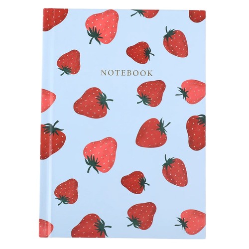 Morrisons Strawberries Print A5 Notebook
