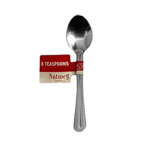 Nutmeg Home Essentials Teaspoons 8 Pack